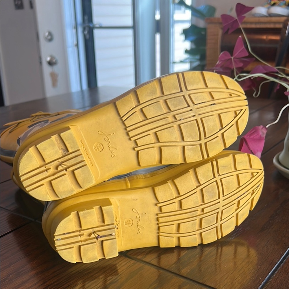 Joules Yellow rain boots - Picture 4 of 6